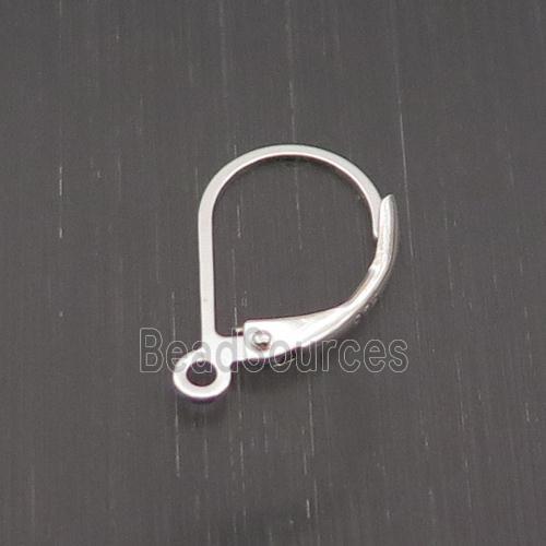 Sterling Silver Latchback Earring