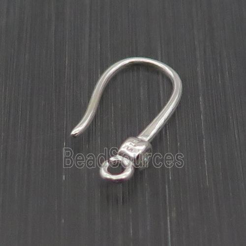 Sterling Silver Hook Earring