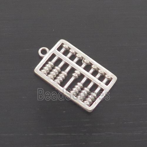 Sterling Silver Abacus Pendant