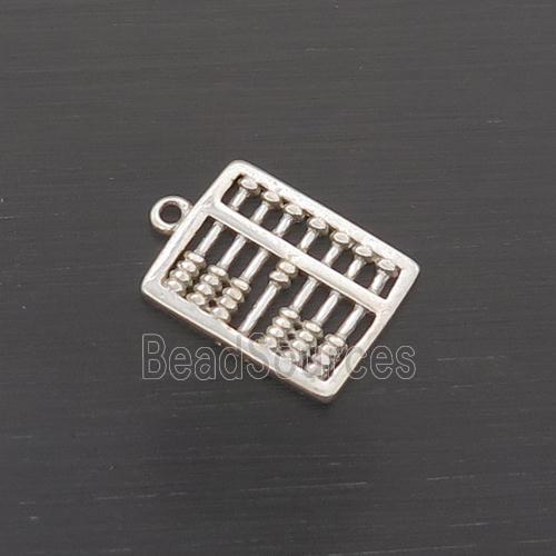 Sterling Silver Abacus Pendant