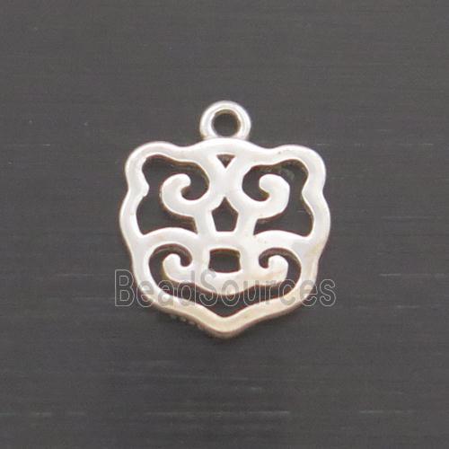 Sterling Silver Pendant Chinese Lucky