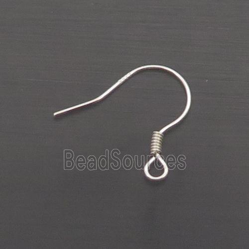 Sterling Silver Hook Earring