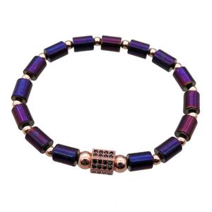 hematite stretchy bracelet, stretchy, approx 6-8mm