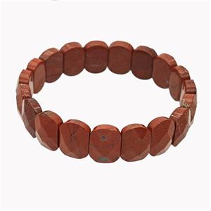 Red Jasper Bracelet Stretchy, approx 11-15mm