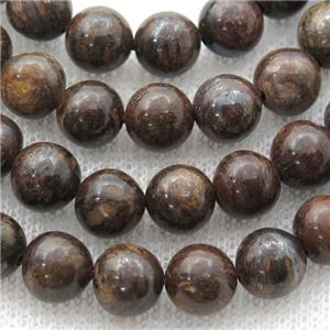 round Bronzite Beads, approx 10mm dia