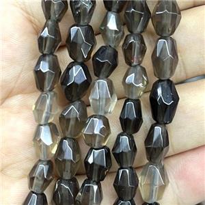 Smoky Quartz Beads, freeform, approx 8-12mm