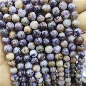 Purple Jasper Beads Smooth Round, approx 10mm dia