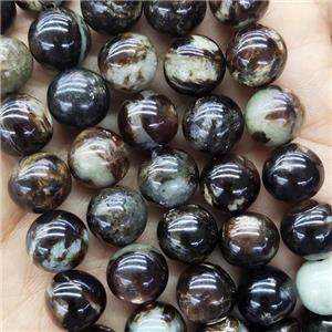 Brazilian Phlogopite Beads Round Smooth, approx 10mm dia