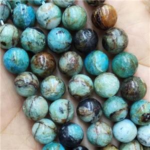 Blue Opal Beads Smooth Round, approx 8mm dia