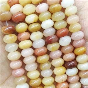 Natural Golden Aventurine Rondelle Beads Smooth, approx 4x6mm