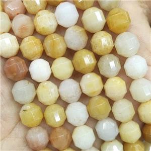 Golden Aventurine Prism Beads, approx 8mm