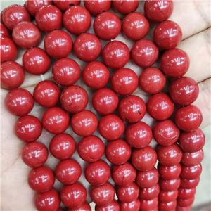 Natural Red Jasper Beads Smooth Round, approx 12mm dia