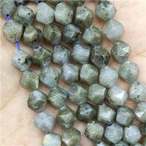 Labradorite Beads Cut Round, approx 9-10mm