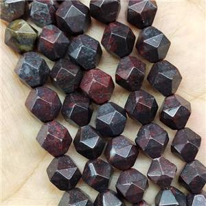 Poppy Jasper Beads Starcut Round, approx 9-10mm