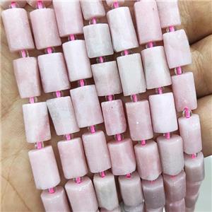 Natural Chinese Pink Opal Beads Tube, approx 7-14mm