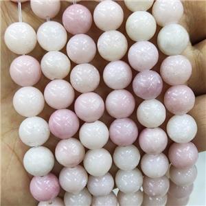 Pink Opal Beads B-Grade Smooth Round, approx 6mm dia