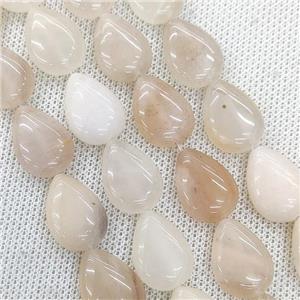 Natural Yellow Aventurine Teardrop Beads, approx 13-18mm, 22pcs per st