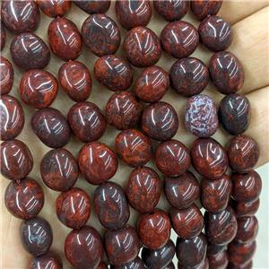 Natural Poppy Jasper Chips Beads Freeform, approx 9-12mm