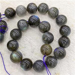 Natural Labradorite Round Beads Smooth, approx 20mm