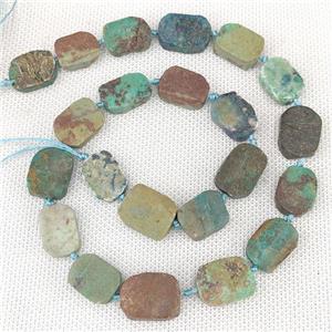 Natural Chinese Turquoise Beads Rectangle, approx 10-15mm