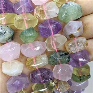 Natural Gemstone Nugget Beads Mixed Freeform, approx 13-18mm