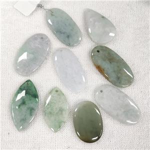 Burmese Chrysoprase Pendant Mix Shape, approx 17-45mm