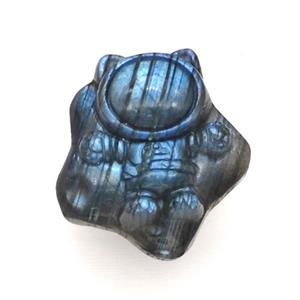 Labradorite Astronaut Charms Pendant, approx 28-30mm