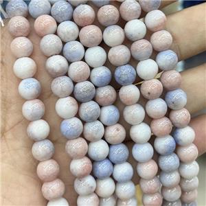 Ceramic Glass Beads Smooth Round, approx 8mm dia