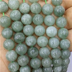 Spong Jade Beads Smooth Round, approx 14mm dia