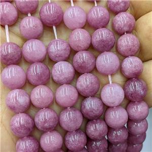 Sponge Jade Beads Dye Smooth Round, approx 14mm dia