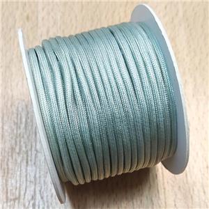 Nylon Cord Lt.Green, approx 3mm, 16meters per rolls