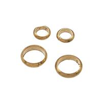 Copper Jump Ring Gold Plated, approx 6mm