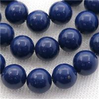 lapisblue Spong Jade Beads, round, approx 14mm dia