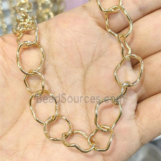 Alloy Chain Gold Plated