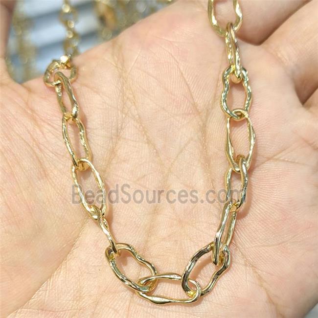 Alloy Chain Gold Plated