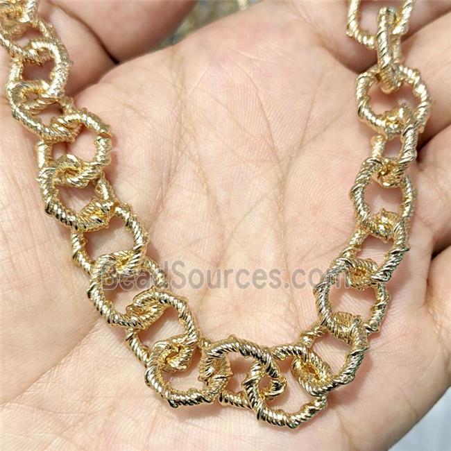 Alloy Chain Gold Plated