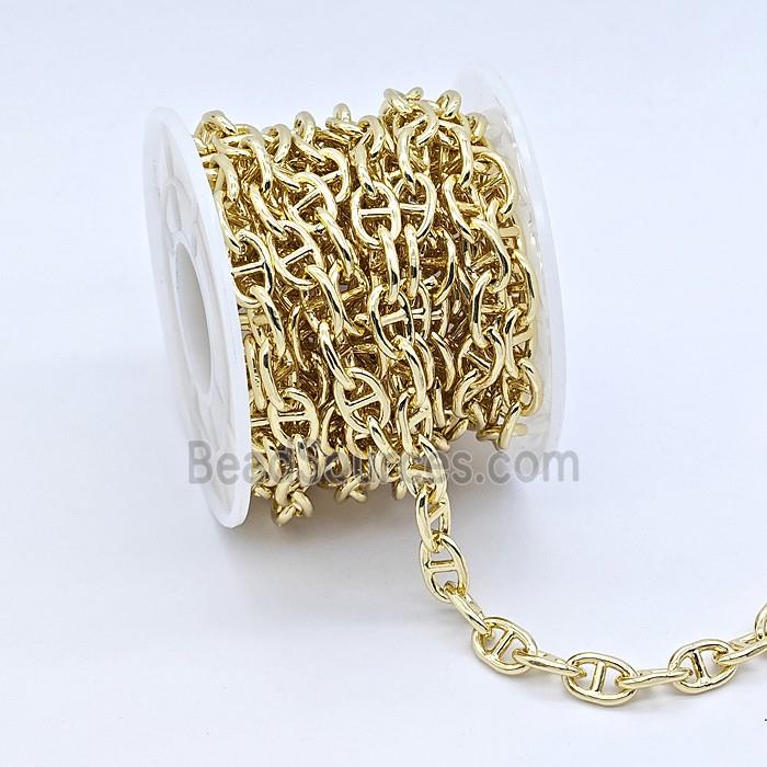 Copper Chain, Gold Plated