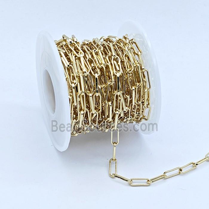 Copper Chain, Gold Plated