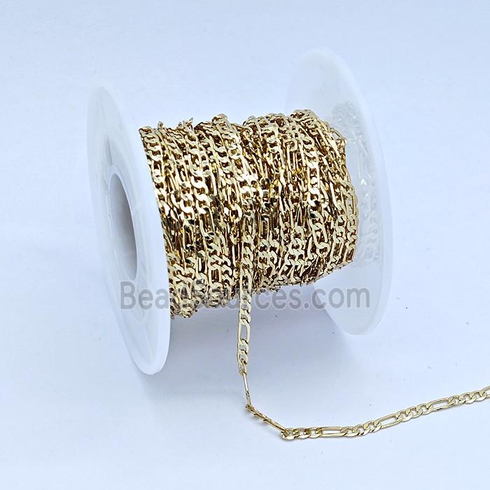 Copper Chain, Gold Plated