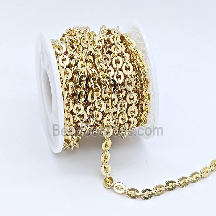 Copper Chain, Gold Plated