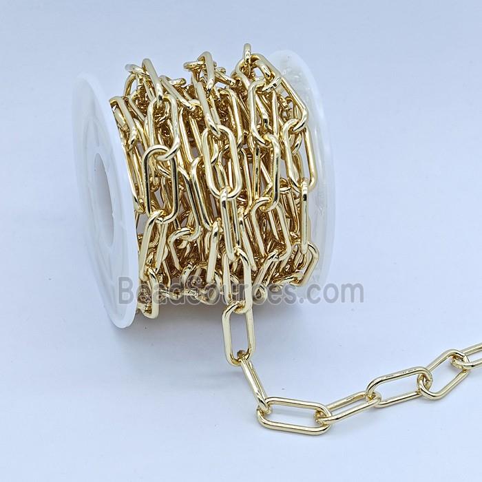 Copper Chain, Gold Plated