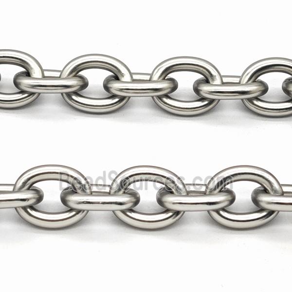 Aluminium Chain Duck Matte Silver