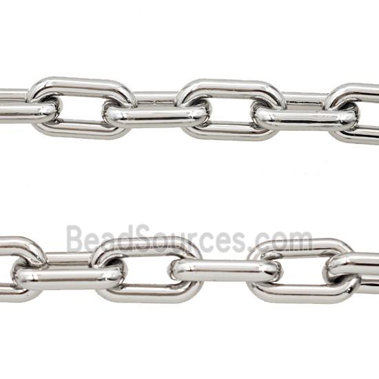 Alloy Chain Platinum Plated