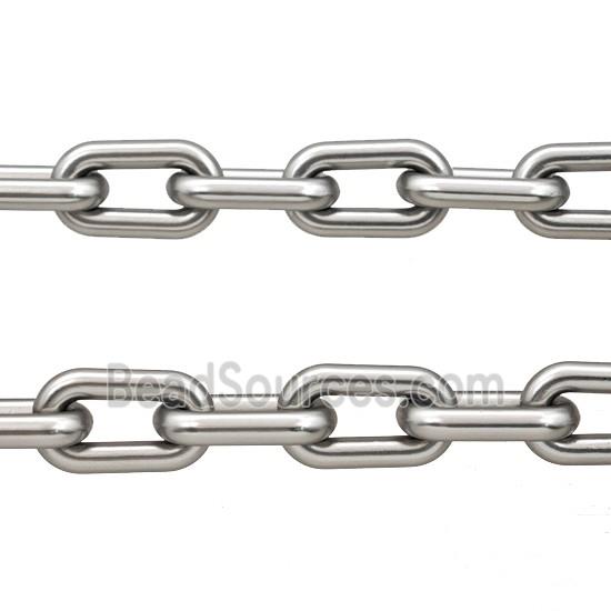 Alloy Chain Duck Matte Silver