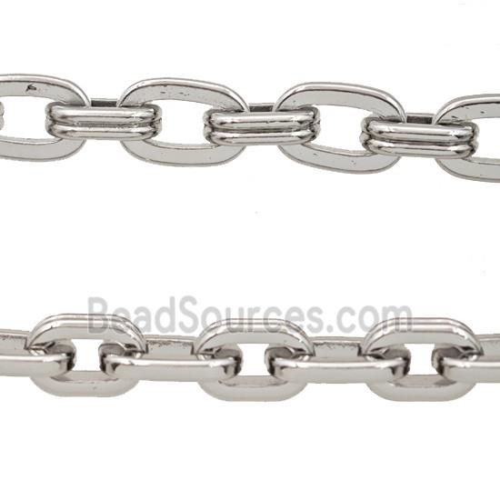 Alloy Chain Platinum Plated