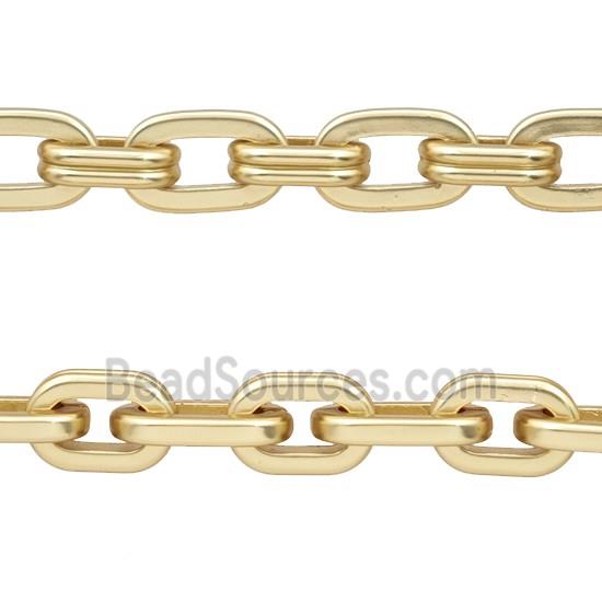 Alloy Chain Duck Matte Gold