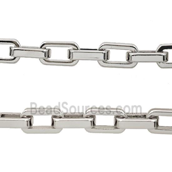 Alloy Chain Platinum Plated