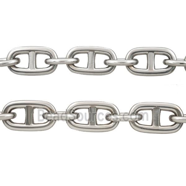 Alloy Chain Duck Matte Silver