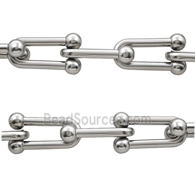 Alloy Chain Duck Matte Silver