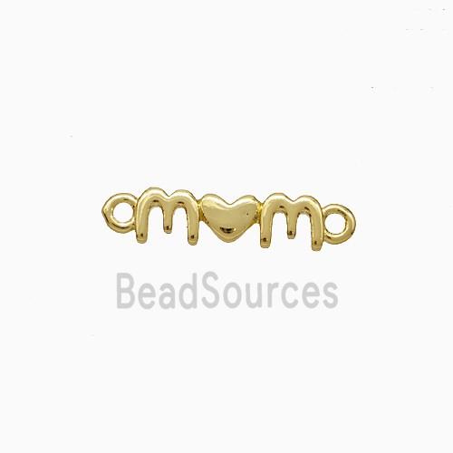 Copper Pendant, Gold Plated